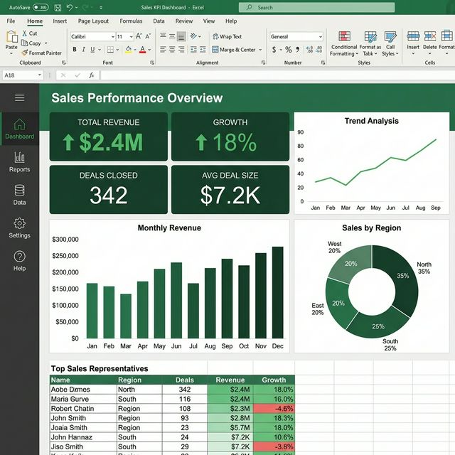 Sales KPI Dashboard